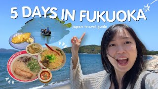 5 DAYS IN FUKUOKA JAPAN  Yatai hopping Yanagawa and Itoshima [upl. by Jillian]