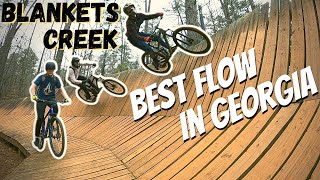 Blankets Creek MTB Trails  Georgias BEST Flow Trails  VMT  Quell Holler Jump line  Canton Ga [upl. by Otsuj49]