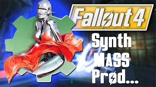 Fallout 4  WORKSHOP SYNTH PRODUCTION  Create Synths  Mass Synth Production XBOXPS4PC [upl. by Margette]