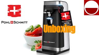 POHL SCHMITT Electric Can Opener Unboxing [upl. by Albertine]