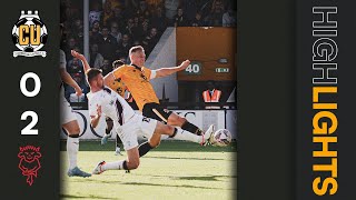 Cambridge United v Lincoln City Highlights [upl. by Fara776]