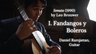 I Fandangos y Boleros from Sonata 1990 by Leo Brouwer [upl. by Nylsirhc]