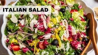 Italian Salad Recipe  Easy Salad Recipe [upl. by Elmer967]