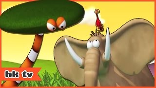 Gazoon Camouflage  Funny Animals Cartoons by HooplaKidz TV [upl. by Ahsienar]