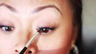 How ToTightline Lash Extension Makeup Tutorial [upl. by Goodden421]