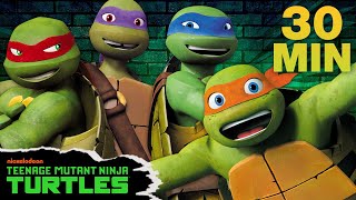 30 MINUTES of the BEST TMNT Moments Ever 🐢  Teenage Mutant Ninja Turtles [upl. by Gertruda]