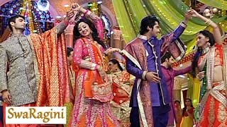 Swaragini  RaginiLakshya SwaraSanskar DANCE Performance  10th February 2016 EPISODE [upl. by Akinhoj]