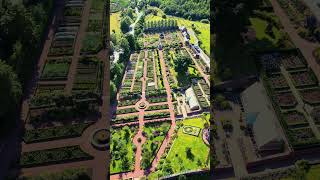 Dumfries House  The Walled Garden visitscotland hiddenscotland drone [upl. by Krishnah]