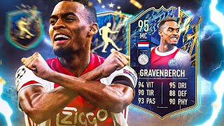 JE TESTE GRAVENBERCH 95 TOTS  rentable ou douille  🇳🇱   FIFA 22 Ultimate Team [upl. by Fulcher]