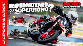 Ducati Hypermotard 698  Hypermotard ou Supermono  La réponse au guidon [upl. by Iznekcam282]