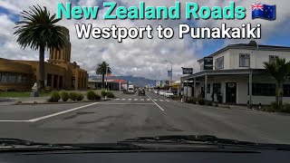 Westport to Punakaiki New Zealand 2023 [upl. by Pattin]