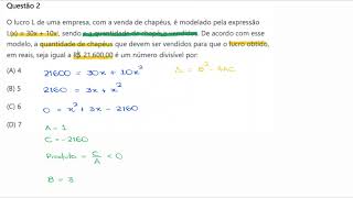 Simulado EQ UERJ  Questão 02 [upl. by Margarida661]