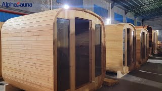 Sauna Room Customization And Sales [upl. by Aihsekal]