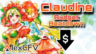 Updated Claudine Deck Profile  Cardfight Vanguard Overdress [upl. by Jenn603]