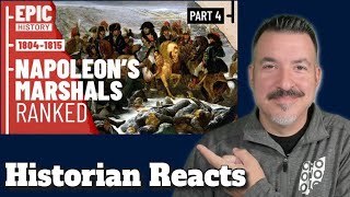 Napoleons Marshals Part 4  Epic History Reaction [upl. by Anitsyrhk]