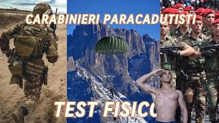 Provo il test fisico del primo reggimento della Tuscania  Carabinieri Paracadutisti [upl. by Namien]