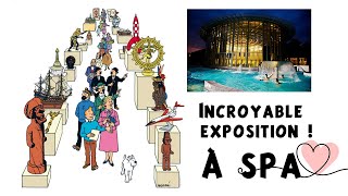 Lincroyable musée imaginaire de Tintin à Spa [upl. by Nwahsd609]