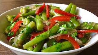 Green Bean Salad Recipe  Ems Kitchen [upl. by Allissa254]