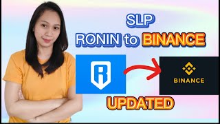 How to Transfer SLP from RONIN to BINANCE account  Analietv [upl. by Lysander]