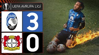 Atalanta 30 Leverkusen  Lookman Tarih Yazdı  Kupa Atalantanın Oldu  Avrupa Ligi  Europa League [upl. by Ettenahc85]