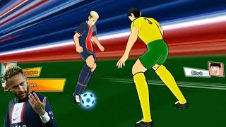 Neymar Jr Skill Animation Captain Tsubasa [upl. by Agnot96]