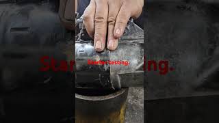 2E ENGINE STARTER CLEANING by jess automotive [upl. by Imogen]