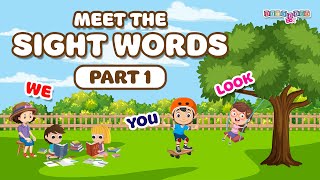 Sight Words Part 1 I Learn We You Look  ukg I lkg I class 1I Class 2 I Teacher I words I School [upl. by Salohcin]