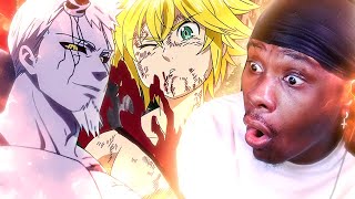 MELIODS VS HENDRICKSON SEASON FINALE Seven Deadly Sins Episode 24 REACTION [upl. by Vivianne]