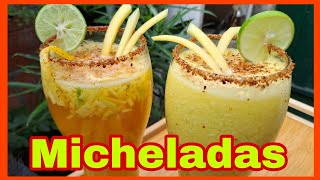 Michelada de Mango 🥭 Con y Sin Alcohol Ideal Pa la Caló [upl. by Mellisa317]