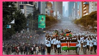 Happening now3M GEN Z storms NAIROBI CBD matches to STATEHOUSE to OVERTHROW RUTO TODAY FROM OFFICE [upl. by Sunny160]