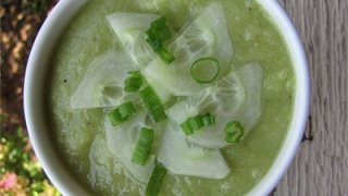 Easy Green Gazpacho Recipe [upl. by Japha]