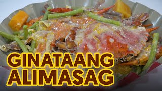 Ginataang Alimasag  Blue Crab with String Beans and Squash [upl. by Larimer]