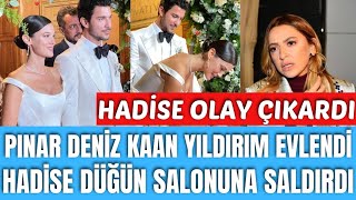 PINAR DENİZ KAAN YILDIRIM DÜĞÜNÜ HADİSE OLAY OLDU [upl. by Stichter]