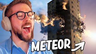 I DESTROYED A HOUSE WITH A METEOR  Teardown [upl. by Yenoh]