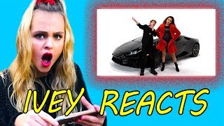 Ivey Reacts Ooh Ooh MattyBraps ft Gracie Haschak [upl. by Nealah199]