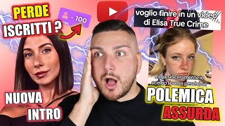 IL DRAMA di ELISA TRUE CRIME tra ISCRITTI PERSI e POLEMICHE ASSURDE  TG TUBE 58 [upl. by Yak631]