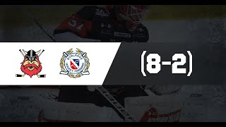 Highlights Nybro Vikings  Borlänge HF 82 [upl. by Ynohta]