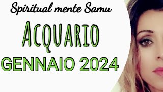 ACQUARIO♒ Gennaio 2024 previsioni🔮Tarocchi🔮 [upl. by Enitsua252]