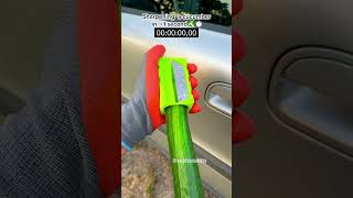 How to peel a cucumber in 0001 seconds ⏱️😳 [upl. by Nwahsed124]