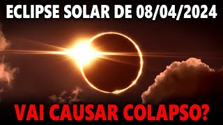 ESTOQUEM ALIMENTOS ÁGUA E COMBUSTÍVEIS ALERTA GOVERNO DOS EUA SOBRE O ECLIPSE SOLAR DE 08042024 [upl. by Odille864]