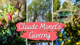 GUIDE TO GIVERNY  Claude Monets Garden  Exploring Town  Paris Day Trip Vlog [upl. by Zachar162]