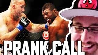 Jon Jones vs Glover Teixeira UFC 172 42614 PRANK CALL [upl. by Saint]