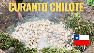 Así se prepara el famoso curanto en hoyo de Chiloé 🇨🇱 [upl. by Llejk]