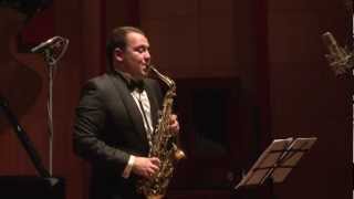 Jean Francaix  Cinq danses exotiques II Baiao Saxophone  Alexander Strelyaev [upl. by Daron652]