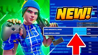 NEW BEST Controller Settings For Fortnite Chapter 5 PS4PS5XboxPC [upl. by Aed]