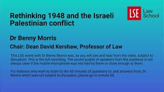 Rethinking 1948 and the Israeli Palestinian conflict [upl. by Pauiie712]