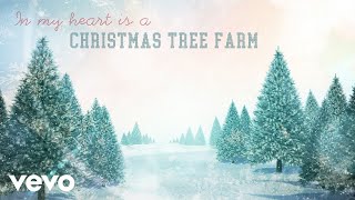 Taylor Swift  Christmas Tree Farm Lyric Video [upl. by Llerdnod]