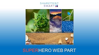 Super Hero Web Part SharePoint Online Microsoft Lists [upl. by Harlin492]