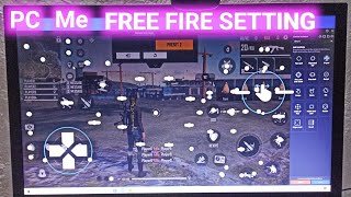 PC or Laptop Me Free Fire control Setting Customise 2022 [upl. by Siwel]