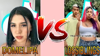 Domelipa VS Lossiblings  Batalla De TikTok 💥🔥 [upl. by Suzi184]